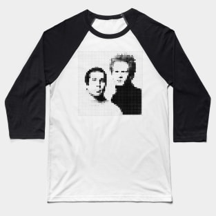 Simon & Garfunkel / Minimalist Graphic Artwork Design Baseball T-Shirt